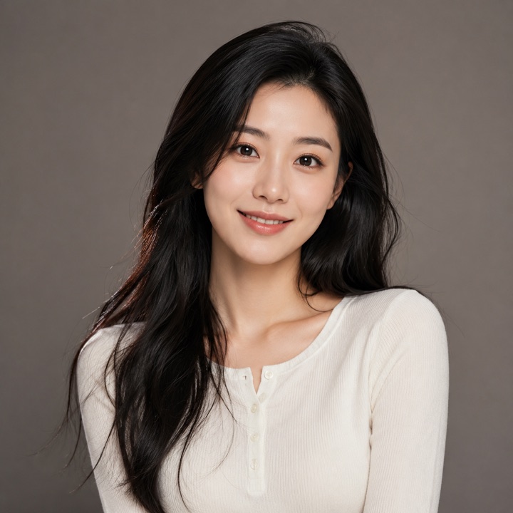 新娘生活照示例